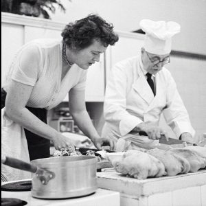 Julia Child in action