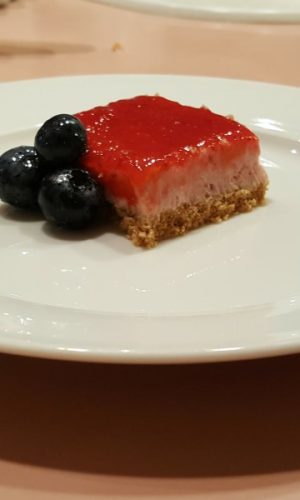 Frozen Strawberry Cheesecake